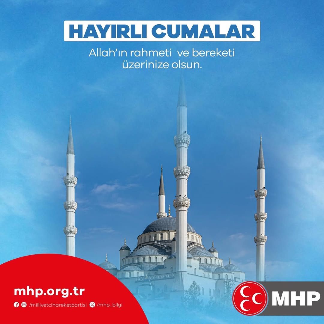 Mhp Afyonkarahisar Milletvekili Mehmet Taytak'tan Hayırlı Cumalar Mesajı