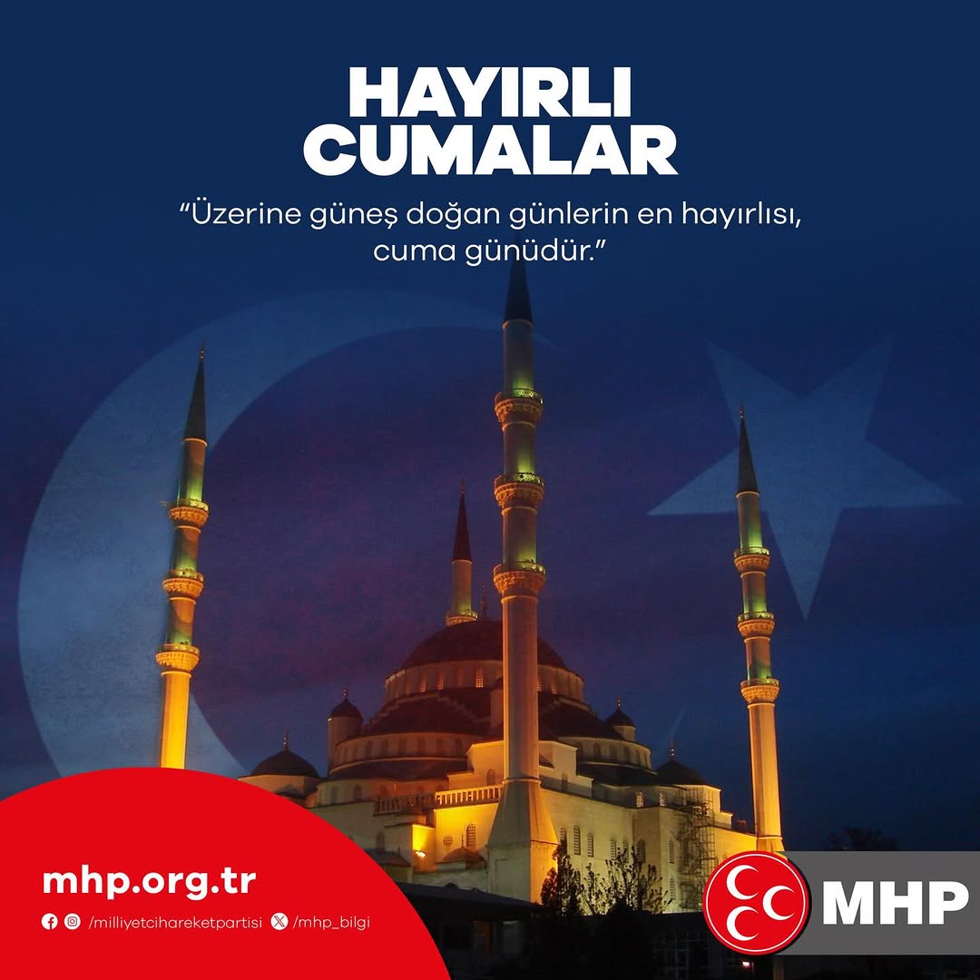 Mhp Afyonkarahisar Milletvekili Mehmet Taytak'tan Mübarek Cuma Mesajı