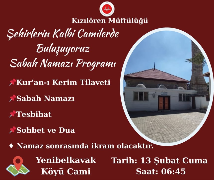 Mübarek Ramazan-ı Şerif Ayı Öncesi Son Sabah Namazı Buluşması