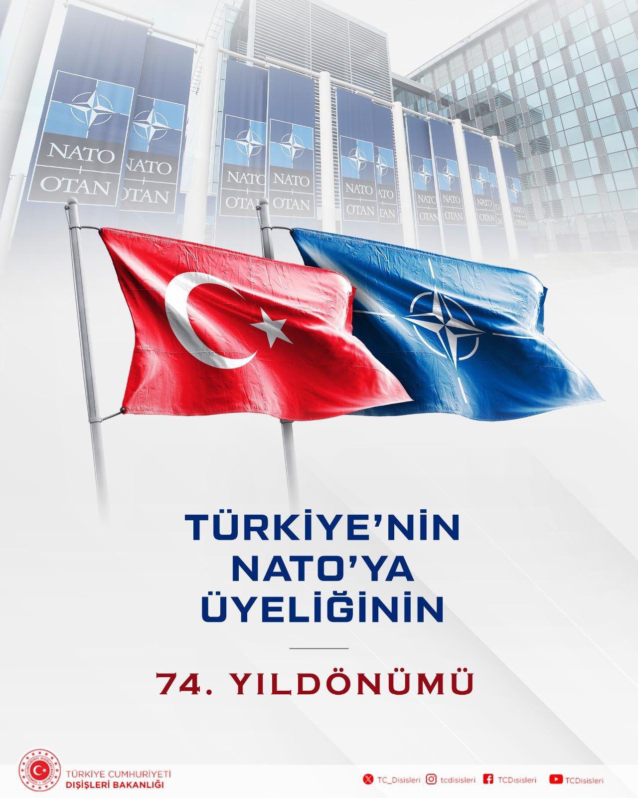 NATO Üyeliğinin 74. Yıldönümü