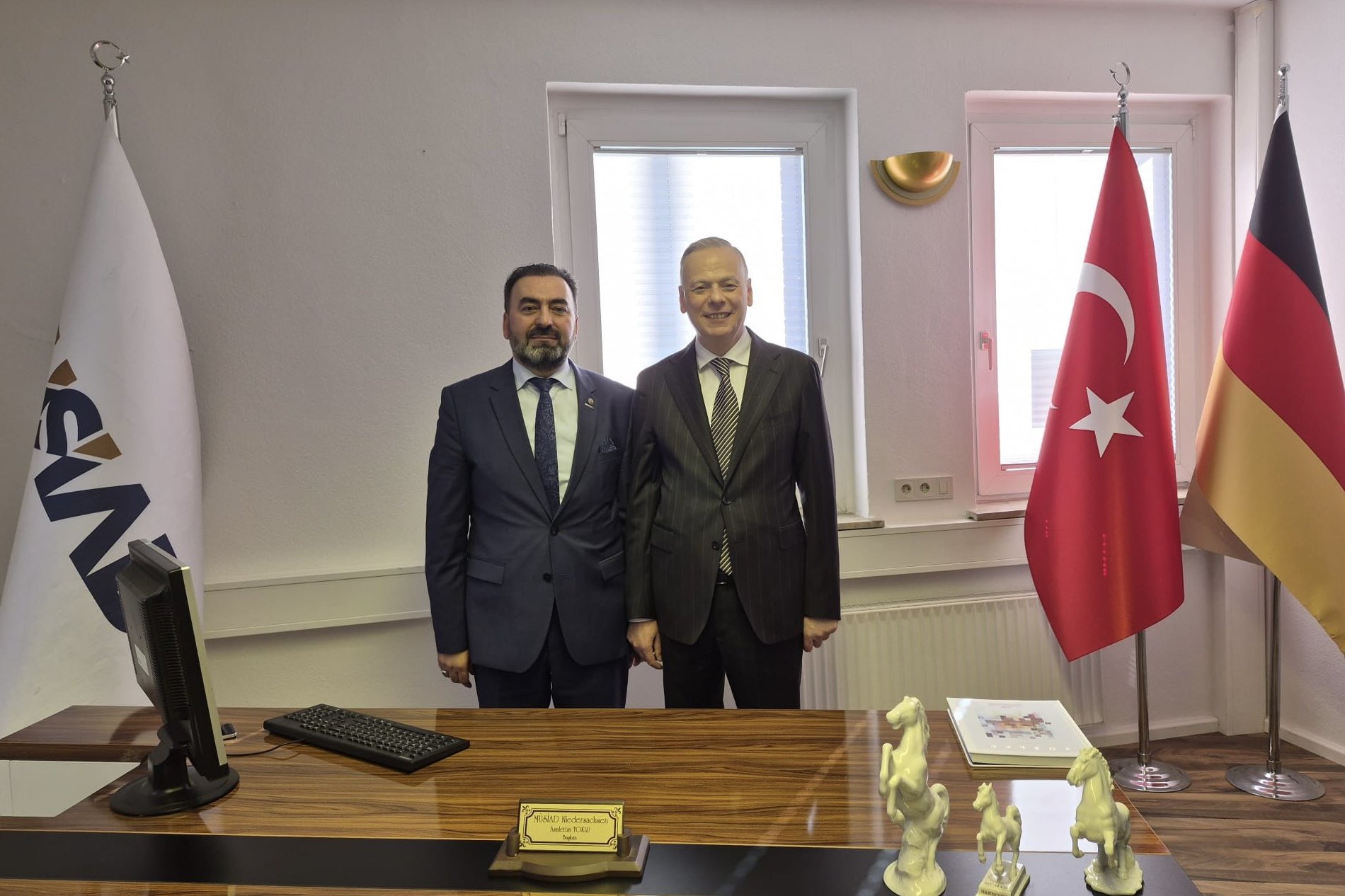 Ö. Volkan Ağar, MÜSİAD ile ticaret görüşmeleri yaptı