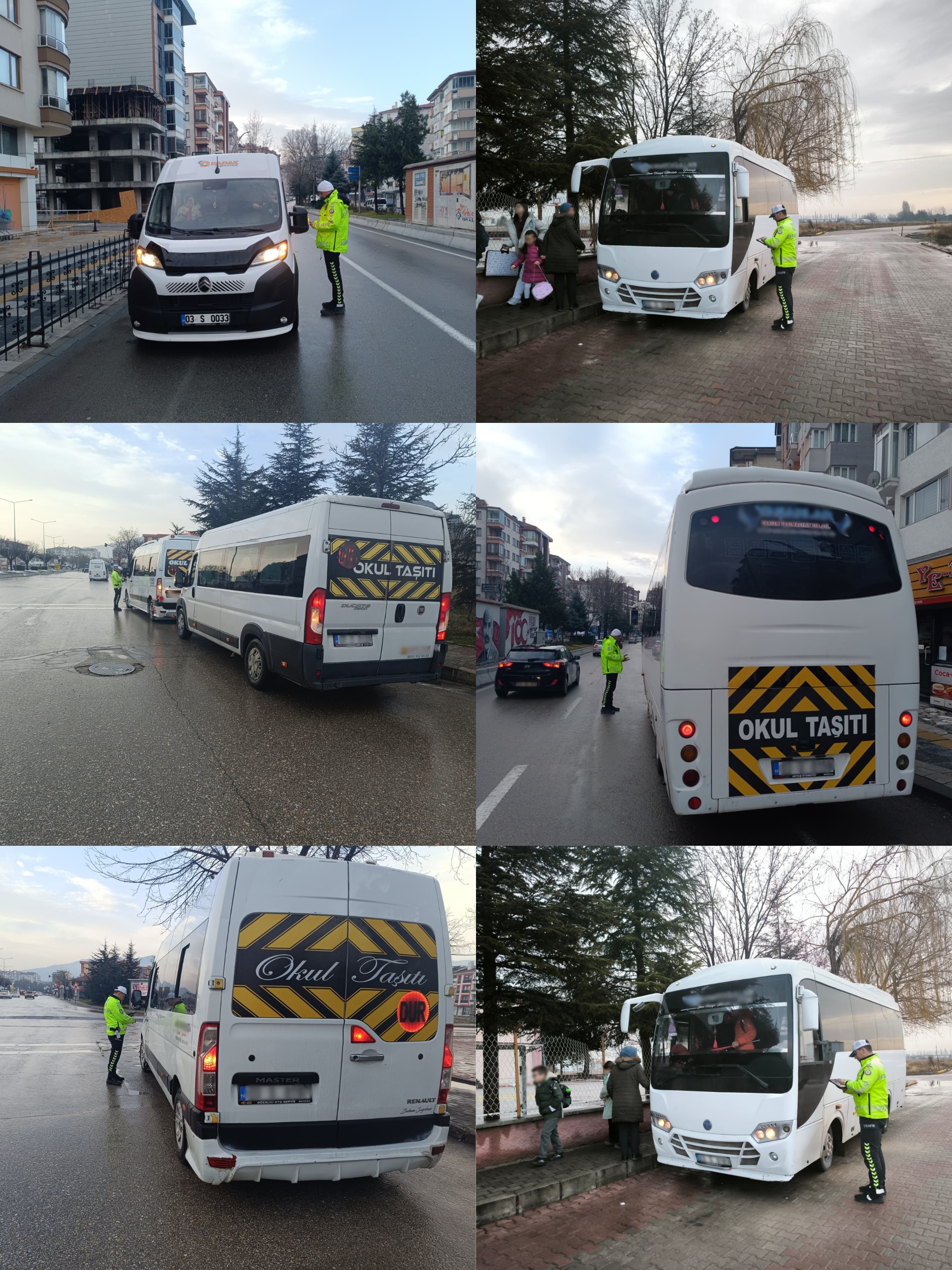 Okul Servislerine Sıkı Denetim: 118 Araç Kontrol Edildi