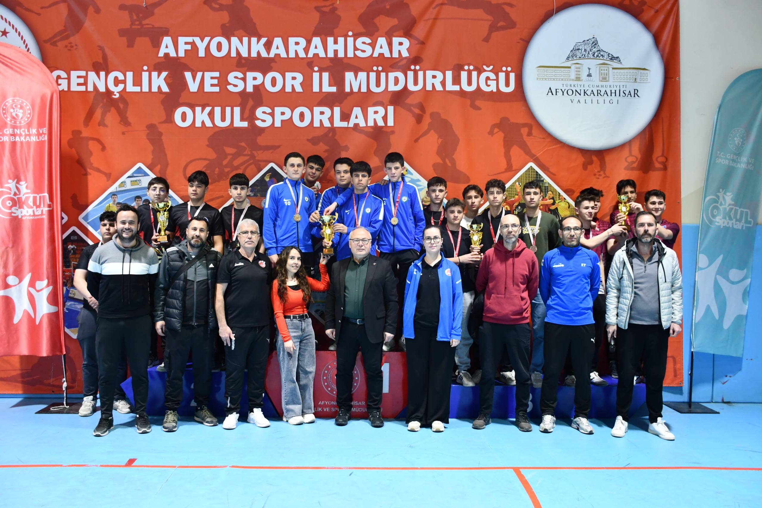 Okul Sporları Genç Kızlar-Erkekler Dart Müsabakaları Sona Erdi