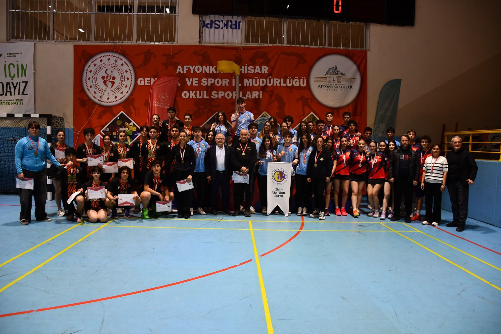 Okul Sporları Korfbol Gençler Grup Müsabakaları Tamamlandı