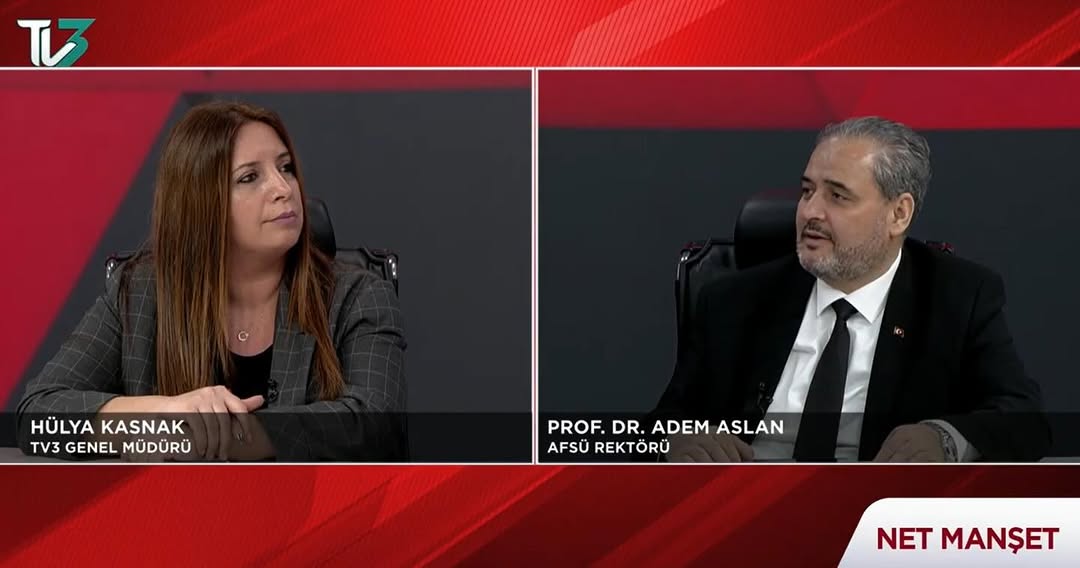 Rektör Prof. Dr. Aslan Hangi TV Programında Açıklamalar Yaptı?