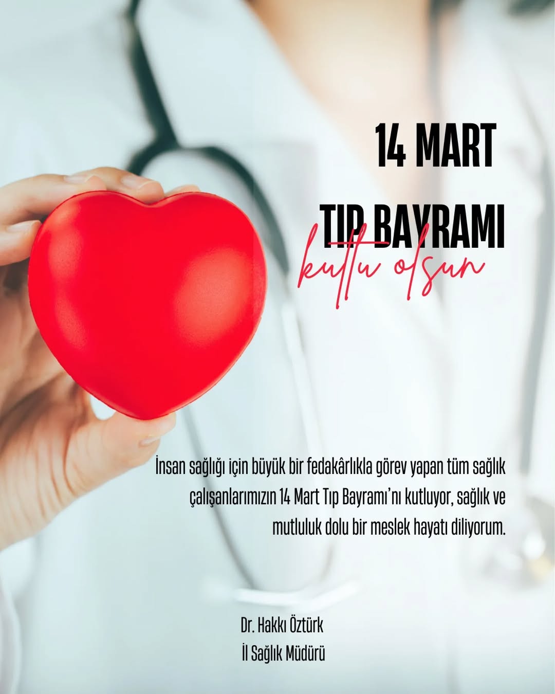 Sağlık Çalışanlarına Teşekkür: 14 Mart Tıp Bayramı Kutlaması