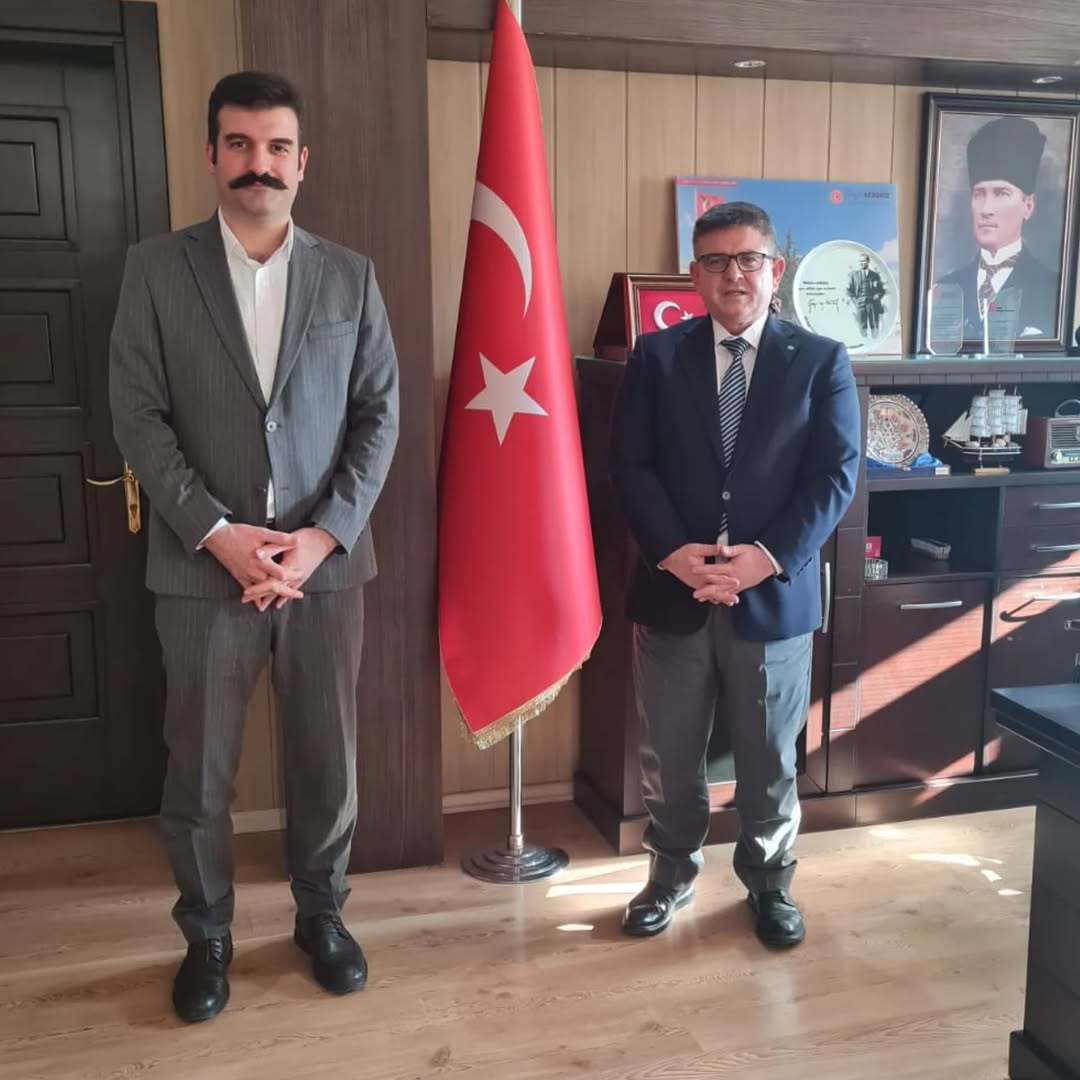 Sandıklı Kaymakamı Selçuk Yosunkaya, Afyonkarahisar Defterdarı İbrahim Gündüz'ü Ziyaret Etti