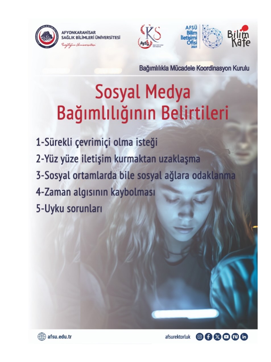Sosyal Medya Bağımlılığının Belirtileri