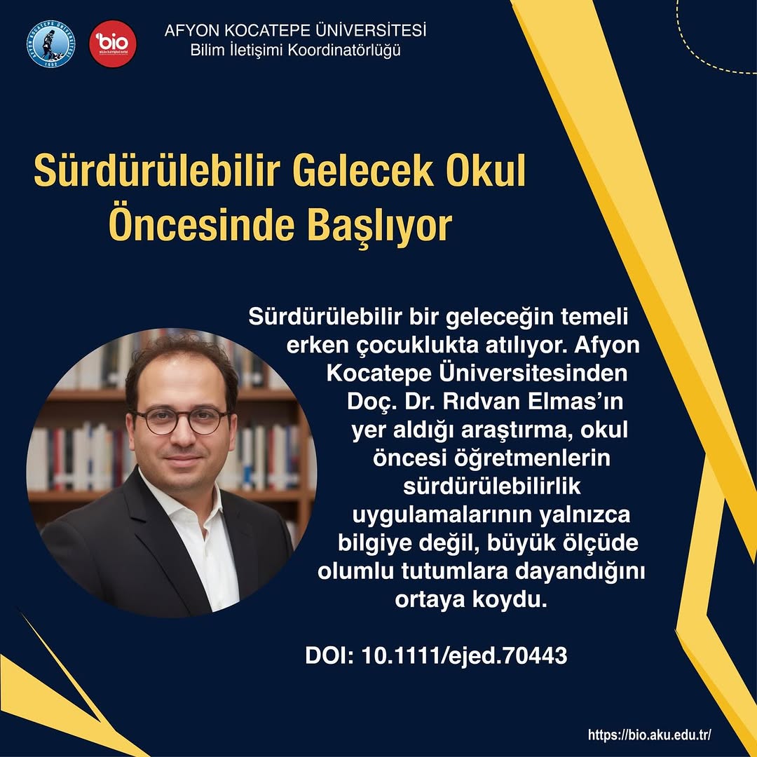 Sürdürülebilir Gelecek Okul Öncesinde Başlıyor