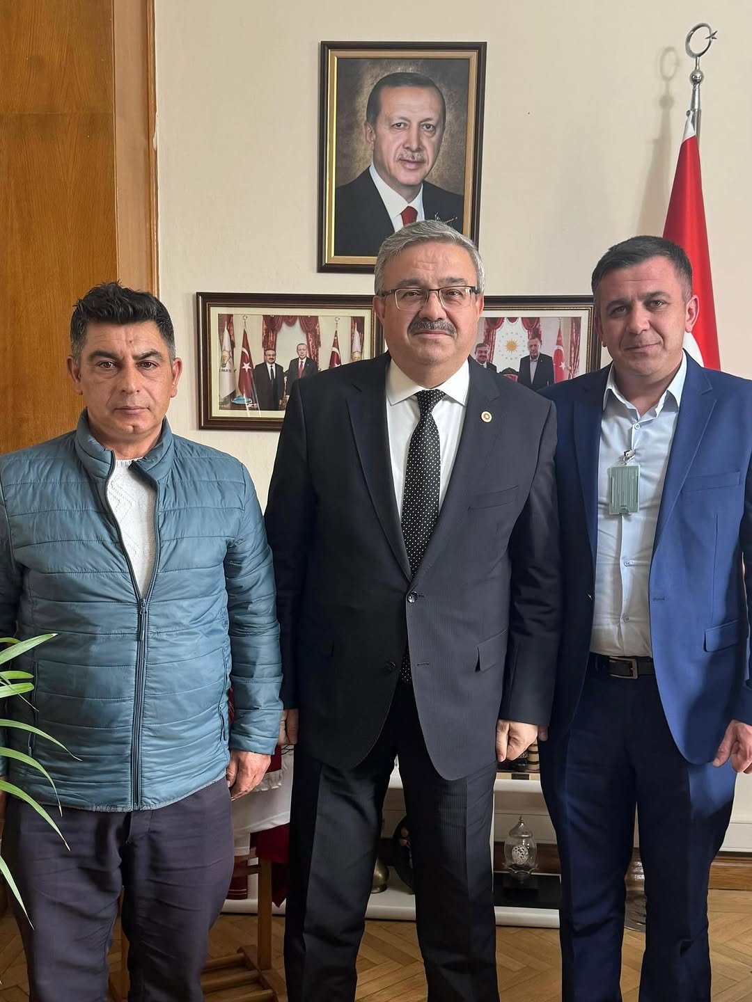 TBMM'de Ahmet Ertürksoy ve İbrahim Ertürksoy Misafir Edildi