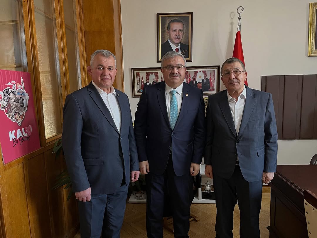 TBMM'de Çobanlar ve İhsaniye Esnaf Odası Başkanları Ağırlandı