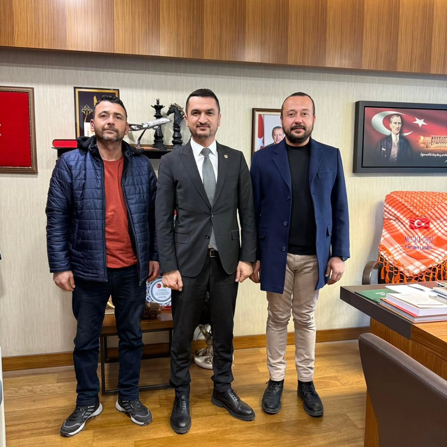 TBMM'de Ziyaret: Bucak'tan Ismail Başarir ve Bilal Bülbül'e Teşekkür