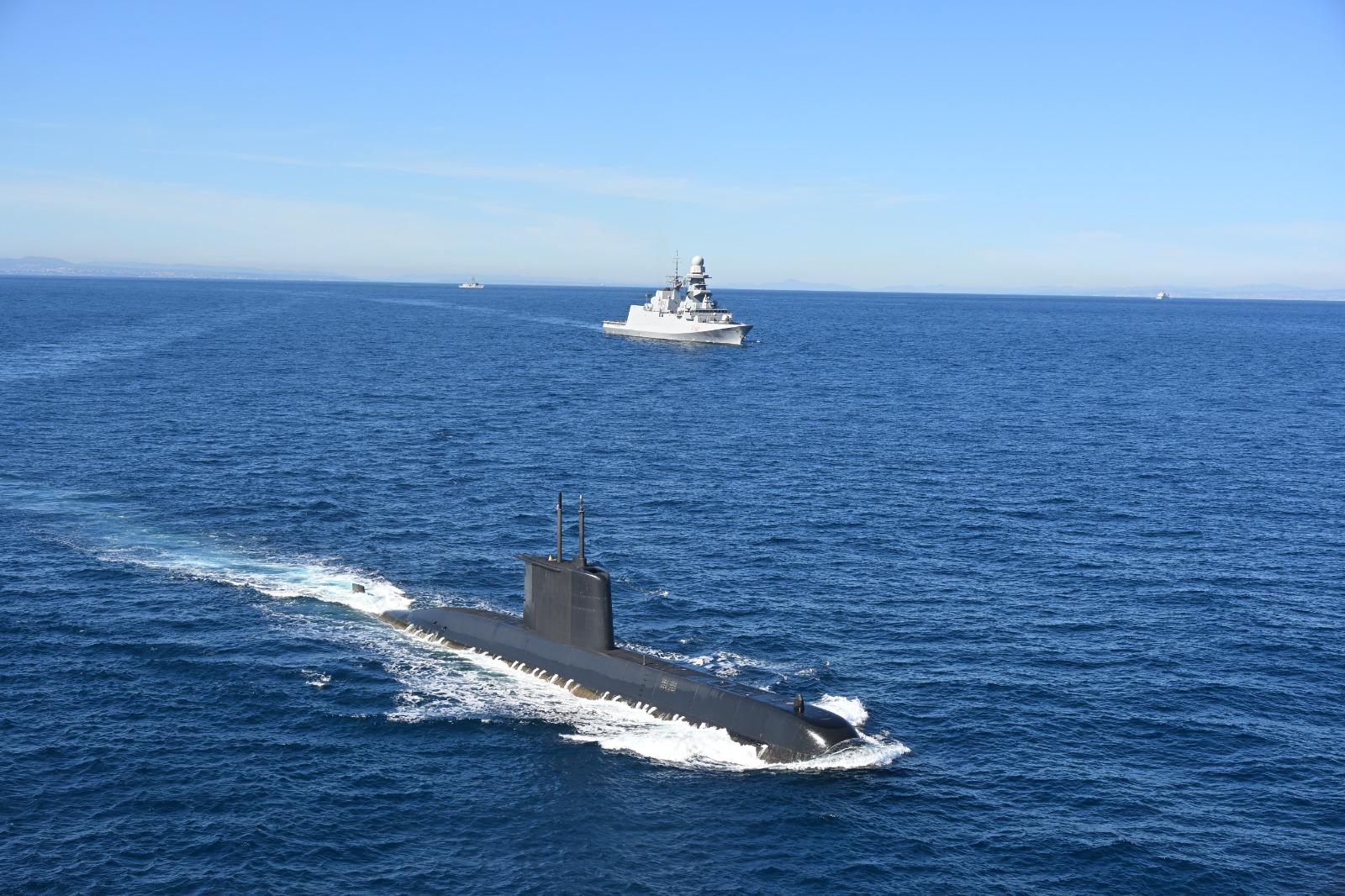 TCG I. İnönü Tatbikata Katıldı