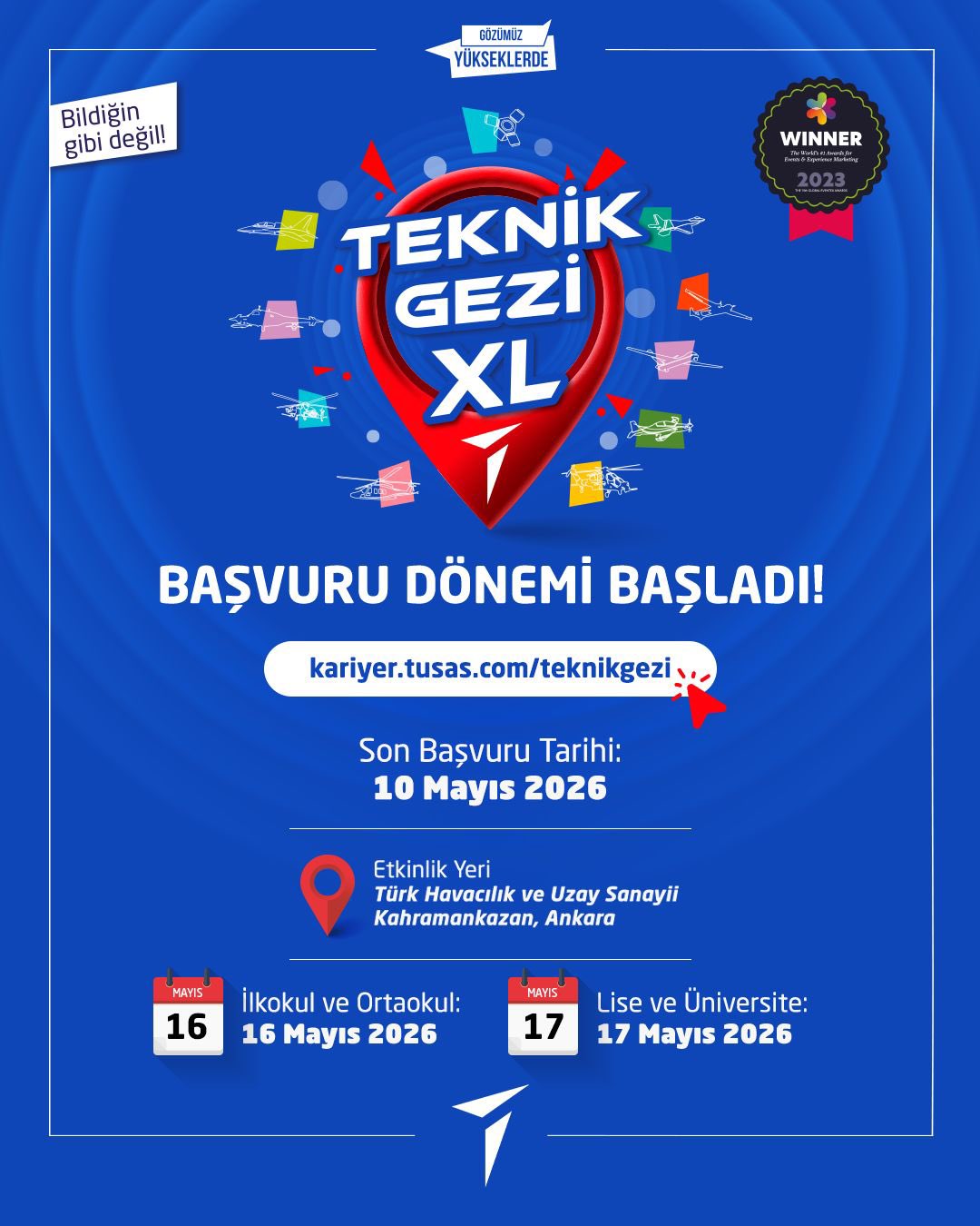 TEKNİK GEZİ XL için başvuru dönemi başladı