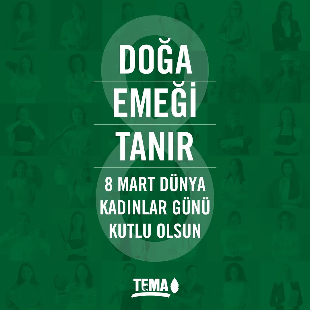 Tema Vakfı Afyonkarahisar Çay İlçe Sorumluluğu'ndan 8 Mart Dünya Kadınlar Günü Mesajı