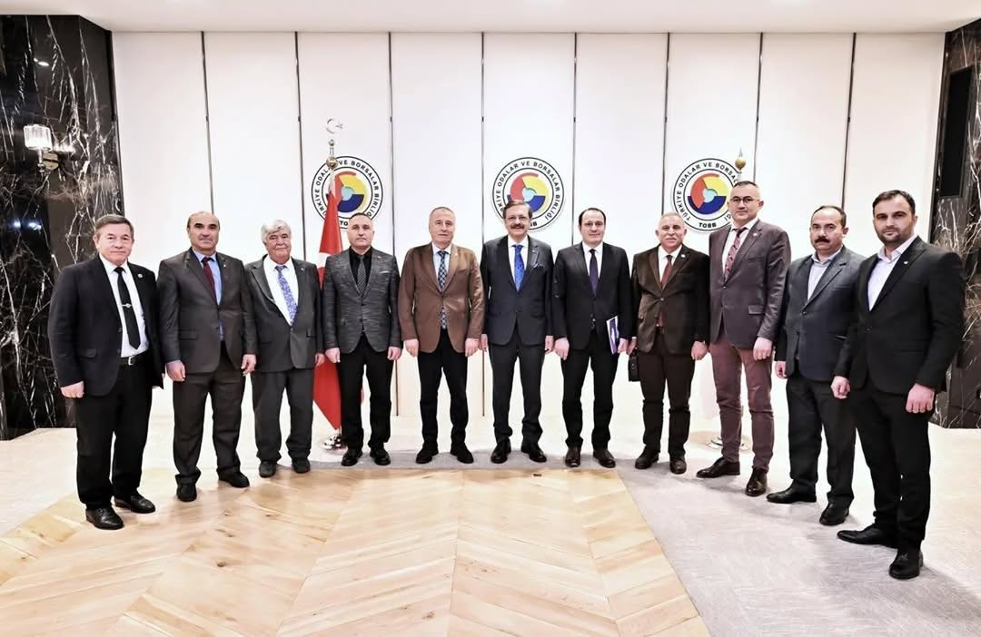 TOBB Başkanı Rifat Hisarcıklıoğlu'na Ankara Ziyareti