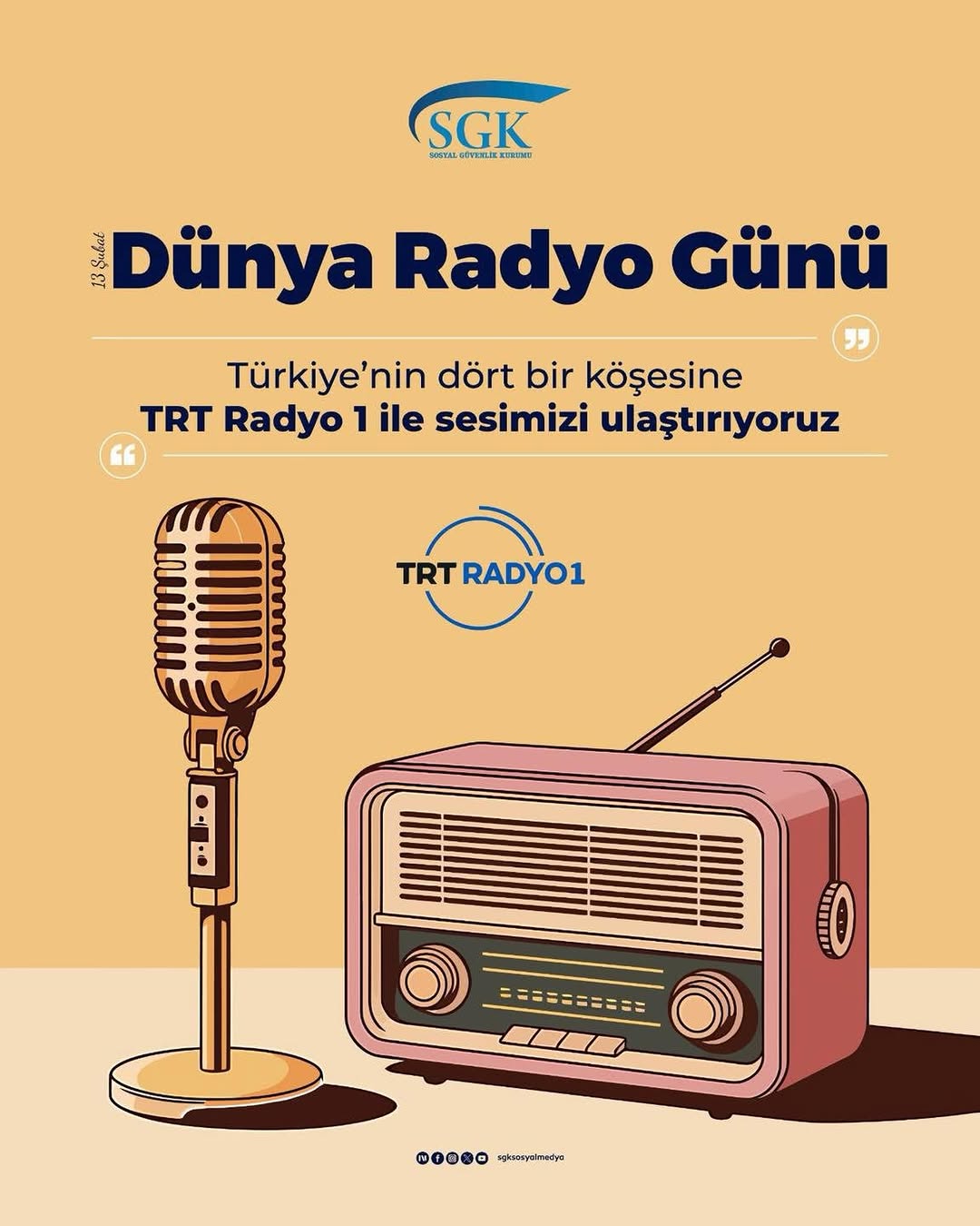 TRT Radyo 1 ile Türkiye'nin Dört Bir Yanına Sesimizi Ulaştırıyoruz