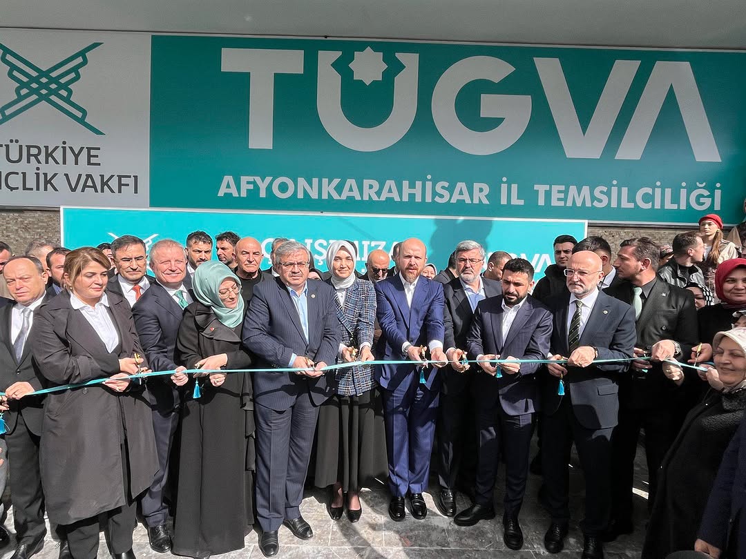 TÜGVA Afyonkarahisar İl Temsilciliği Yeni Hizmet Binası Açılışı Gerçekleştirildi