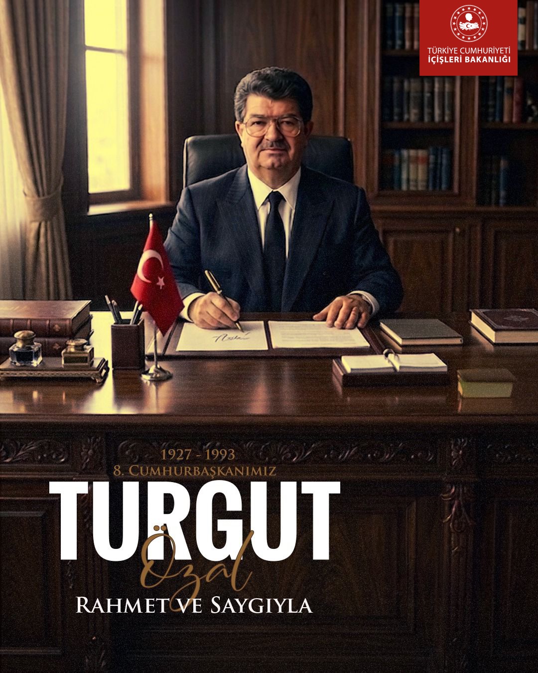 Turgut Özal, vefatının 33. yılında anıldı