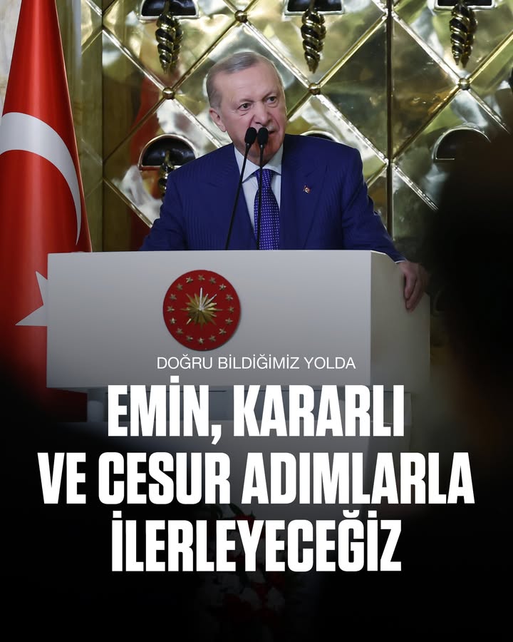 Türkiye Cumhurbaşkanı Recep Tayyip Erdoğan'dan Terörsüz Türkiye ve Terörsüz Bölge Hedefi Açıklaması