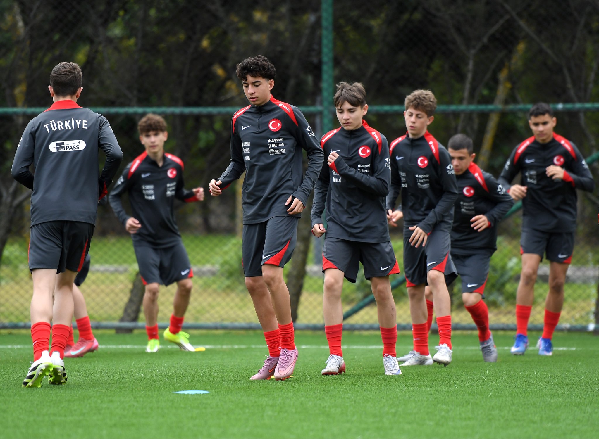 U14 Milli Takım, İspanya'daki turnuva için hazırlık yapıyor