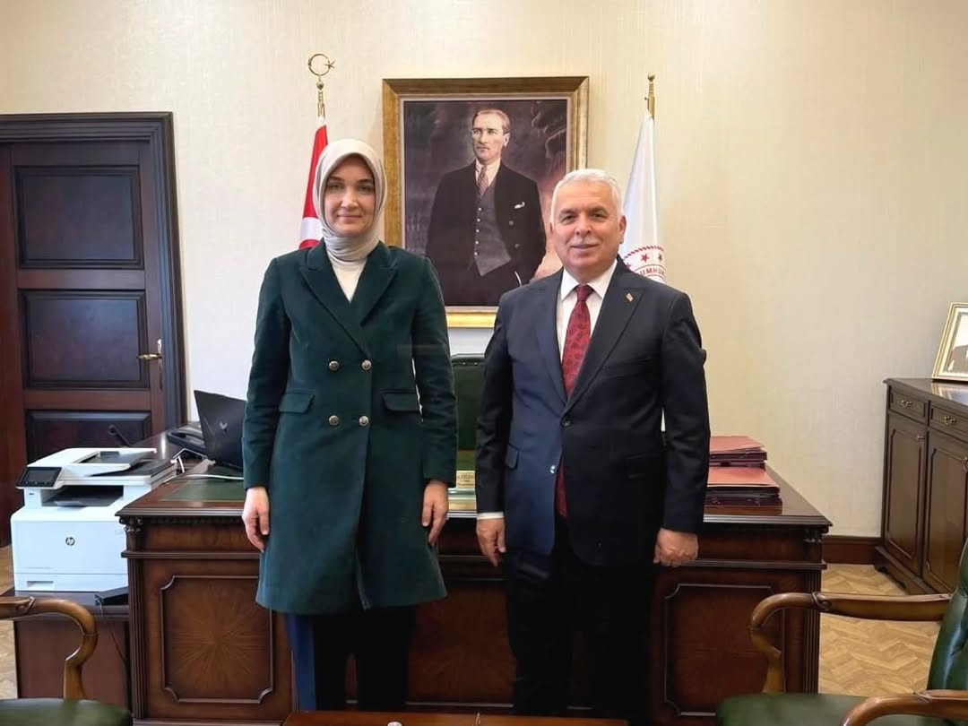 Vali Kübra Güran Yiğitbaşı, Trabzon Valisi Aziz Yıldırım'ı Tebrik Etti