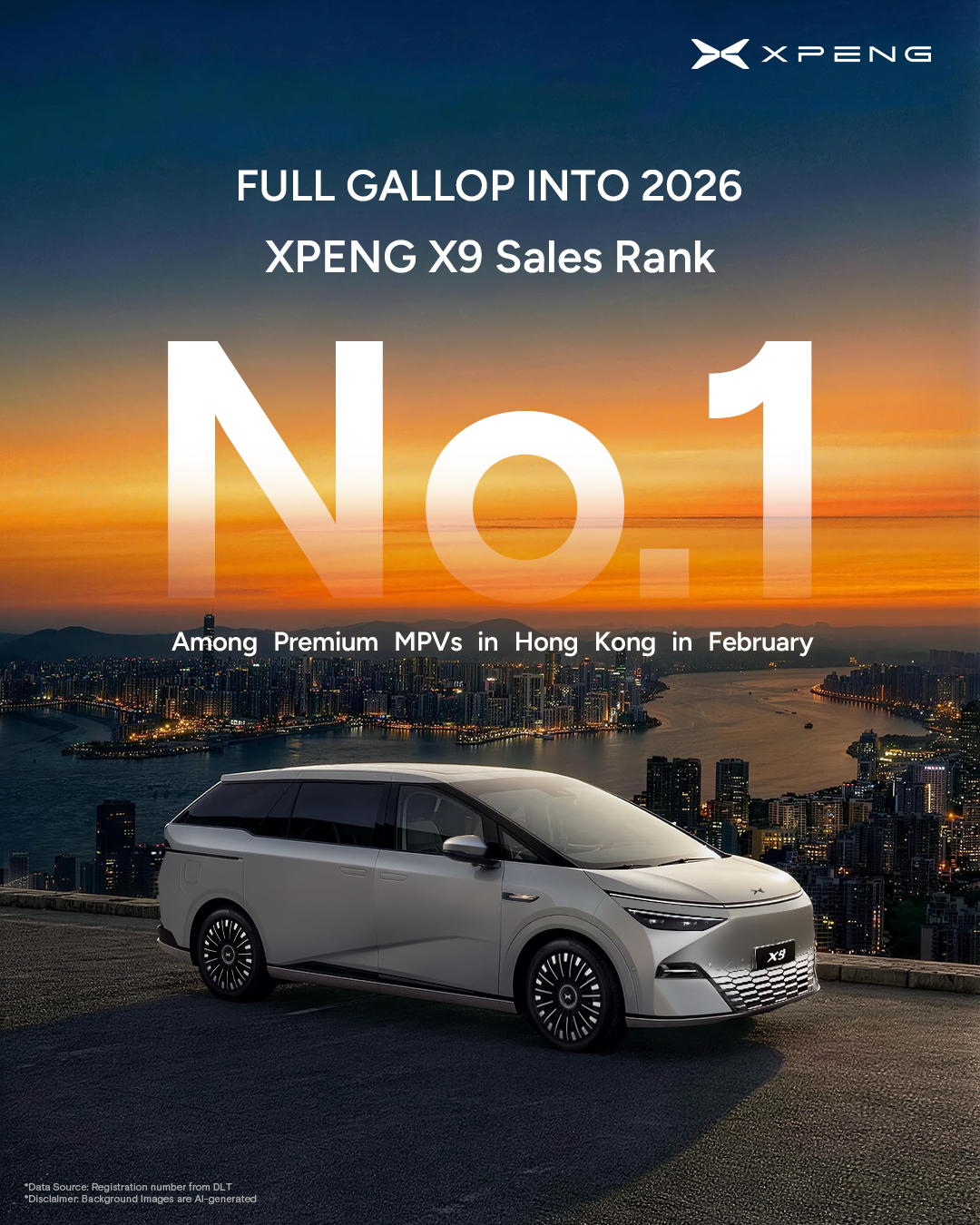 XPENG X9 Liderliği Elde Etti