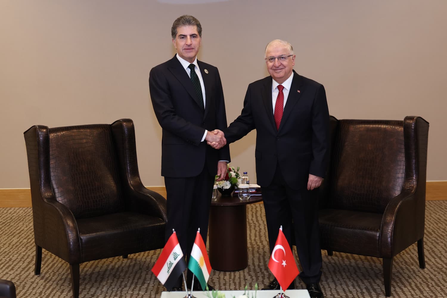 Yaşar Güler, Neçirvan Barzani ile görüştü