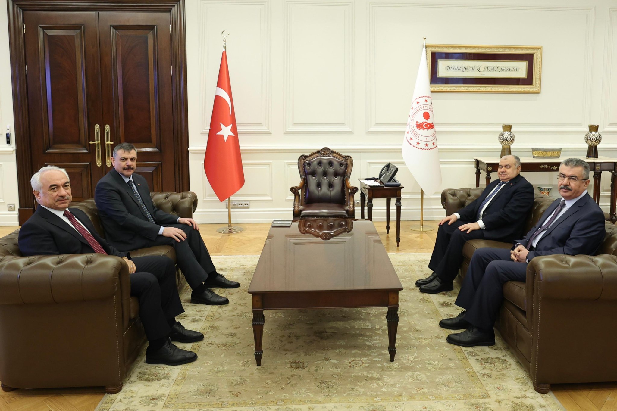 Yeni İçişleri Bakanına Ziyaret