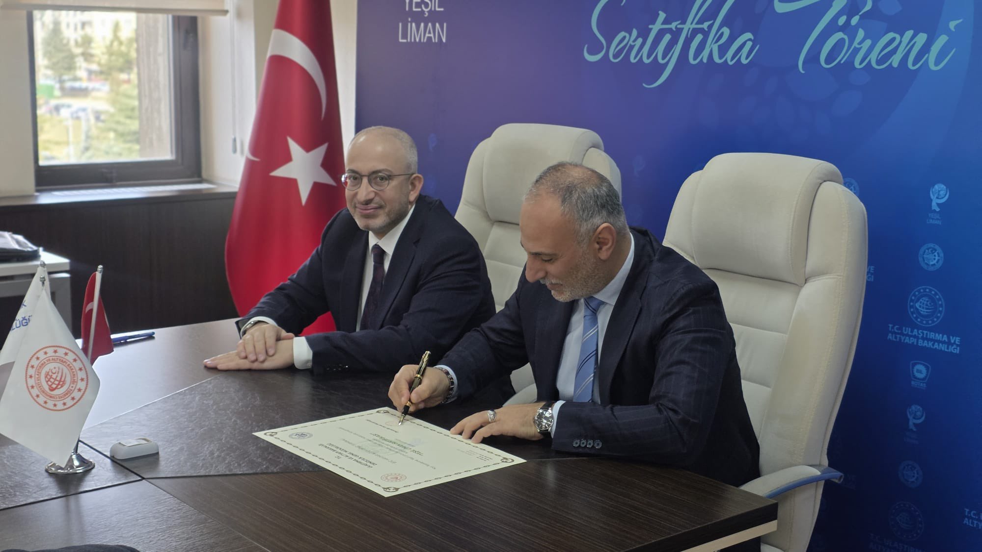 Yeşil Liman Sertifikası alındı