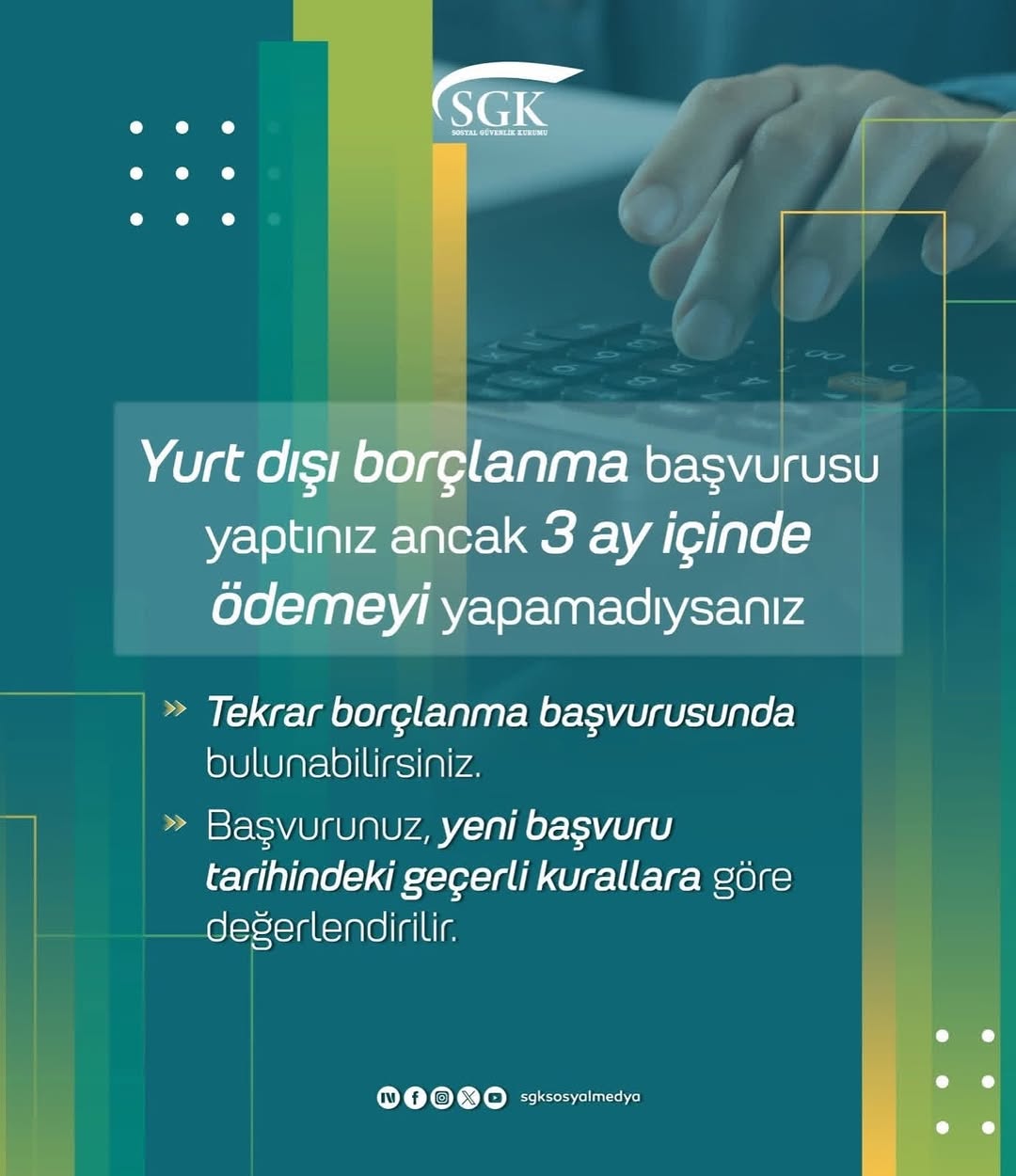 Yurt Dışı Borçlanma Başvurusu Yapıldı, Ancak 3 Ay İçinde Ödeme Yapılamadı