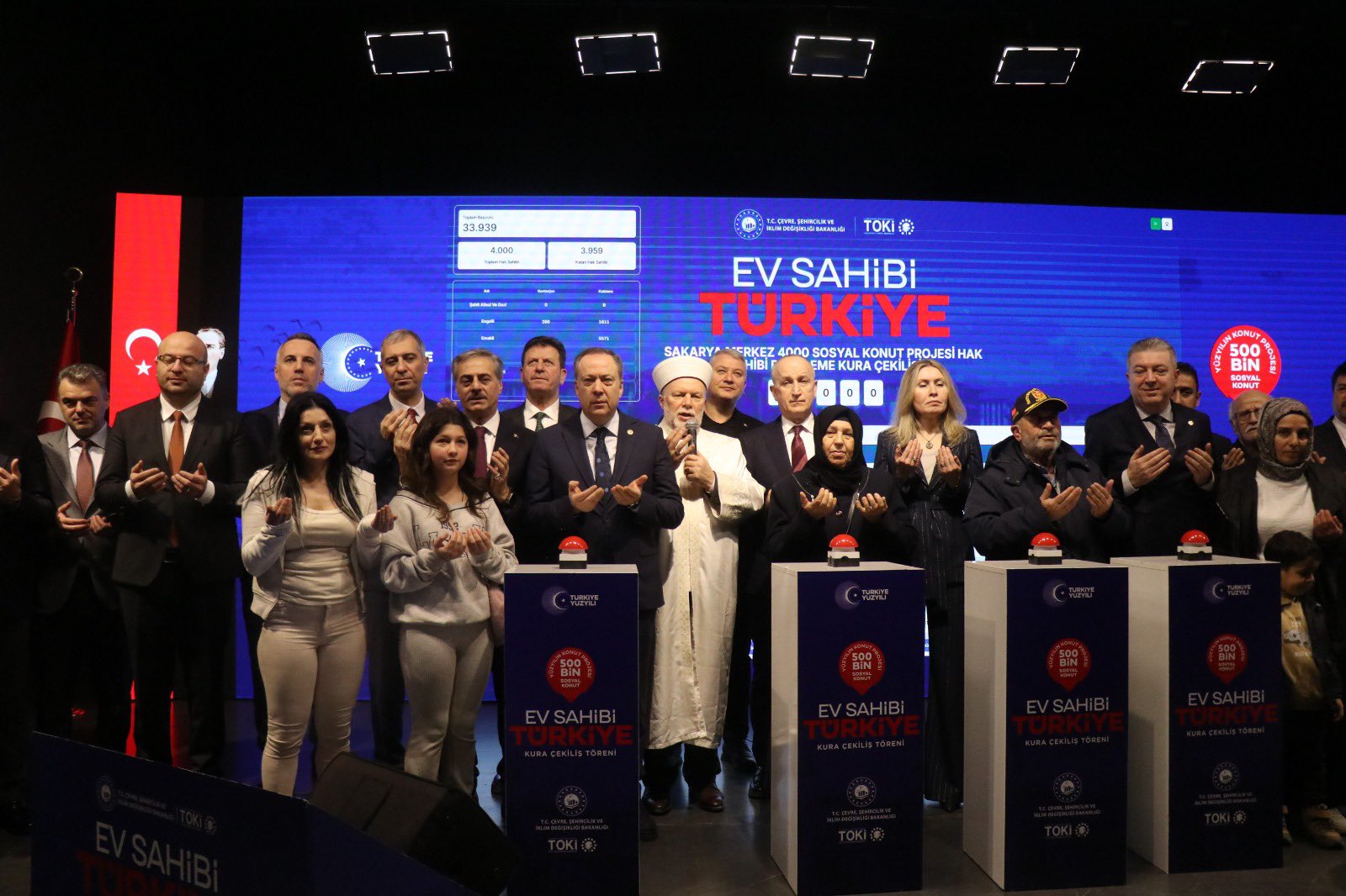 Yüzyılın Konut Projesi Kura Çekimi