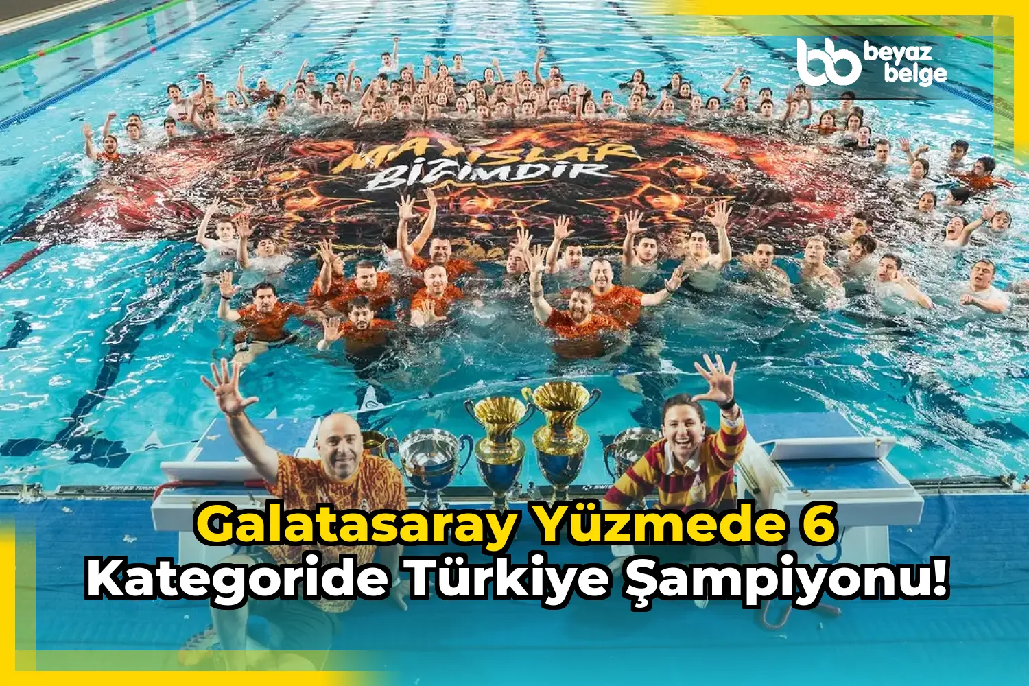 Galatasaray Yüzmede 6 Kategoride Türkiye Şampiyonu!