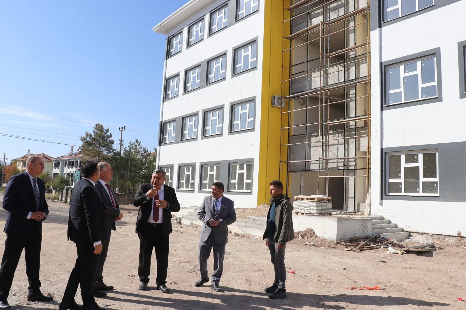 Miraç Sünnetci Öğrencilerimiz İçin Daha Güvenli ve Modern Okullar İnşa Ediyoruz