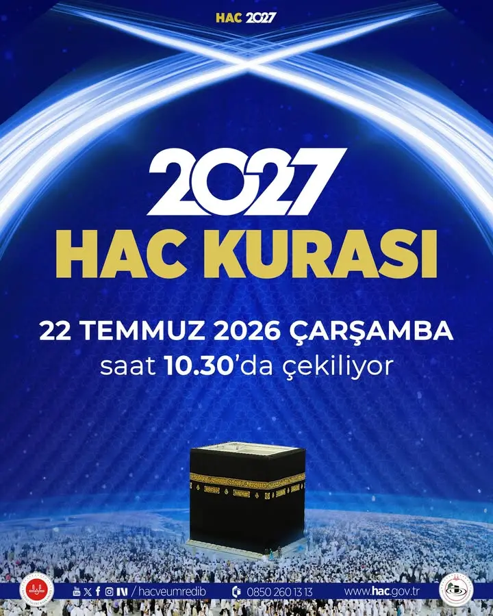 2027 Yılı Hac Kurası Heyecanı Başlıyor
