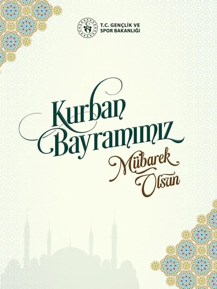 Afyonkarahisar Gençlik ve Spor İl Müdürlüğü'nden Kurban Bayramı Kutlaması