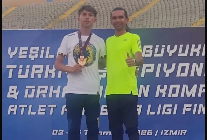 Afyonkarahisar Gençlik ve Spor İl Müdürlüğü'nden Mert Selek'in U23 Türkiye Şampiyonu Olduğu Haberi