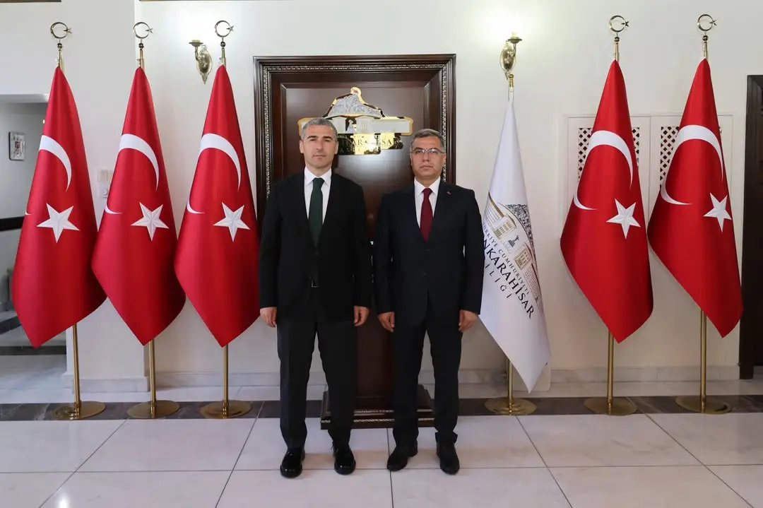 Afyonkarahisar Valiliği'nden İl Millî Eğitim Müdürü İsmail Altınkaynak'a Ziyaret