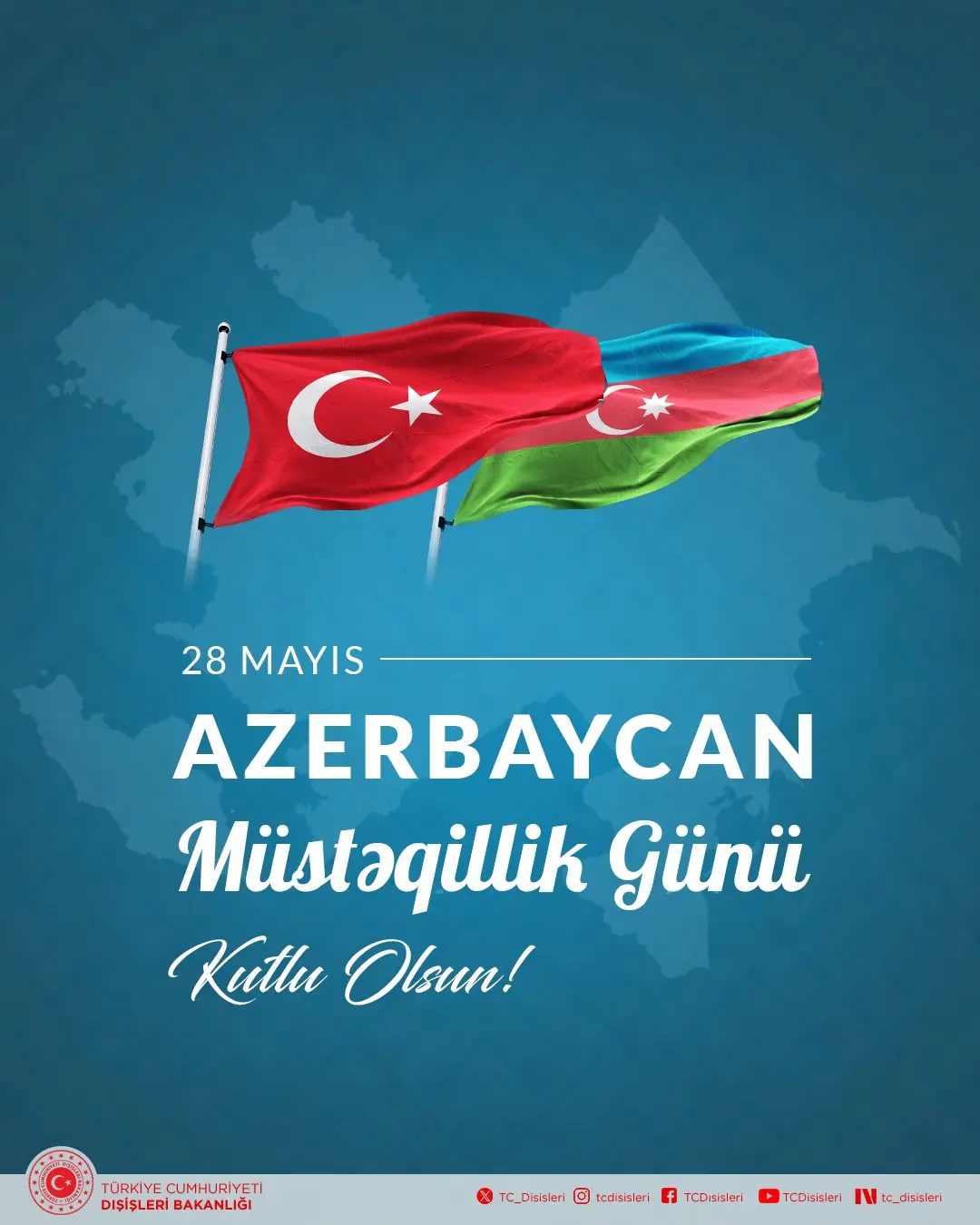Azerbaycan'ın Bağımsızlık Günü Kutlanıyor