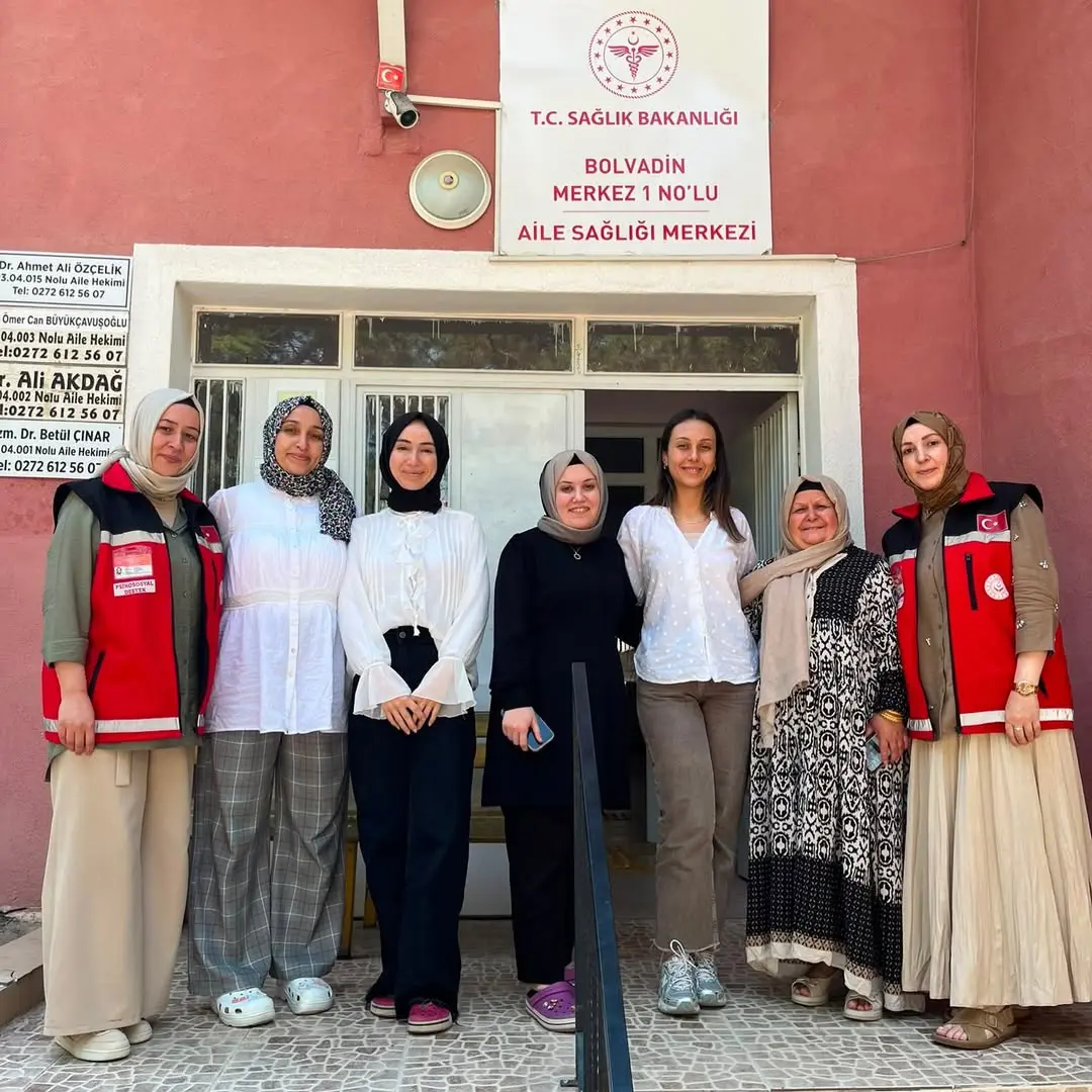 Bolvadin Sosyal Hizmet Merkezi, Sosyal Risk Haritası ve Aile Rehberi Modeli kapsamında Aile Sağlığı Merkezi'ne Ziyaret Gerçekleştirdi