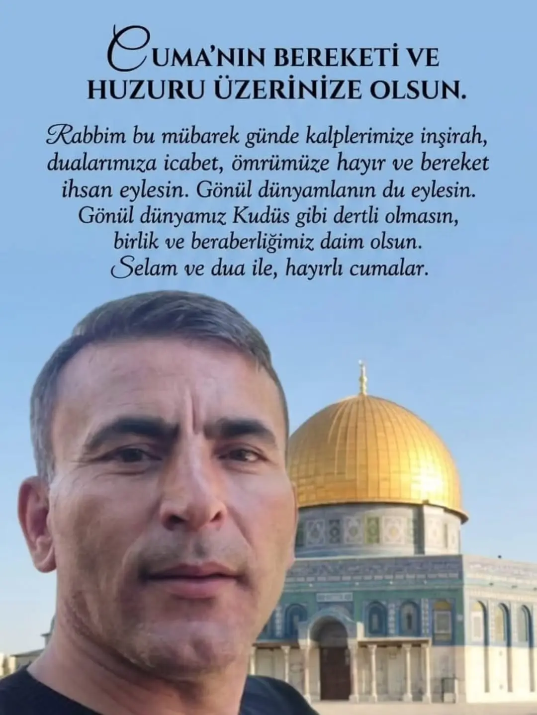 Değirmenayvalı Belediye Başkanı Halil Çelik Cuma Mesajı Paylaştı