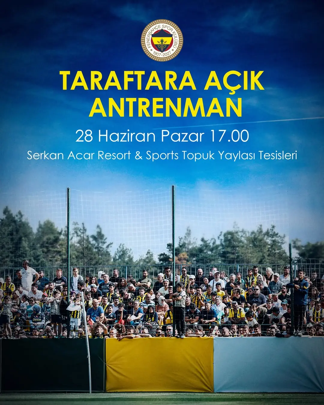 Fenerbahçe Taraftarı Yeni Sezon İçin Buluşuyor