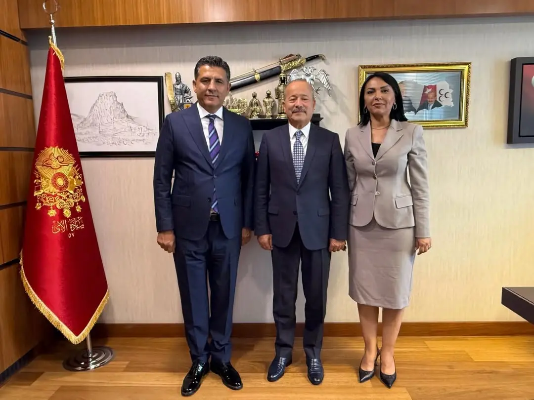 Kozan Belediye Başkanı Mustafa Atlı ve Başkan Yardımcısı Alev Ataş Gazi Meclisinde Misafir Edildi