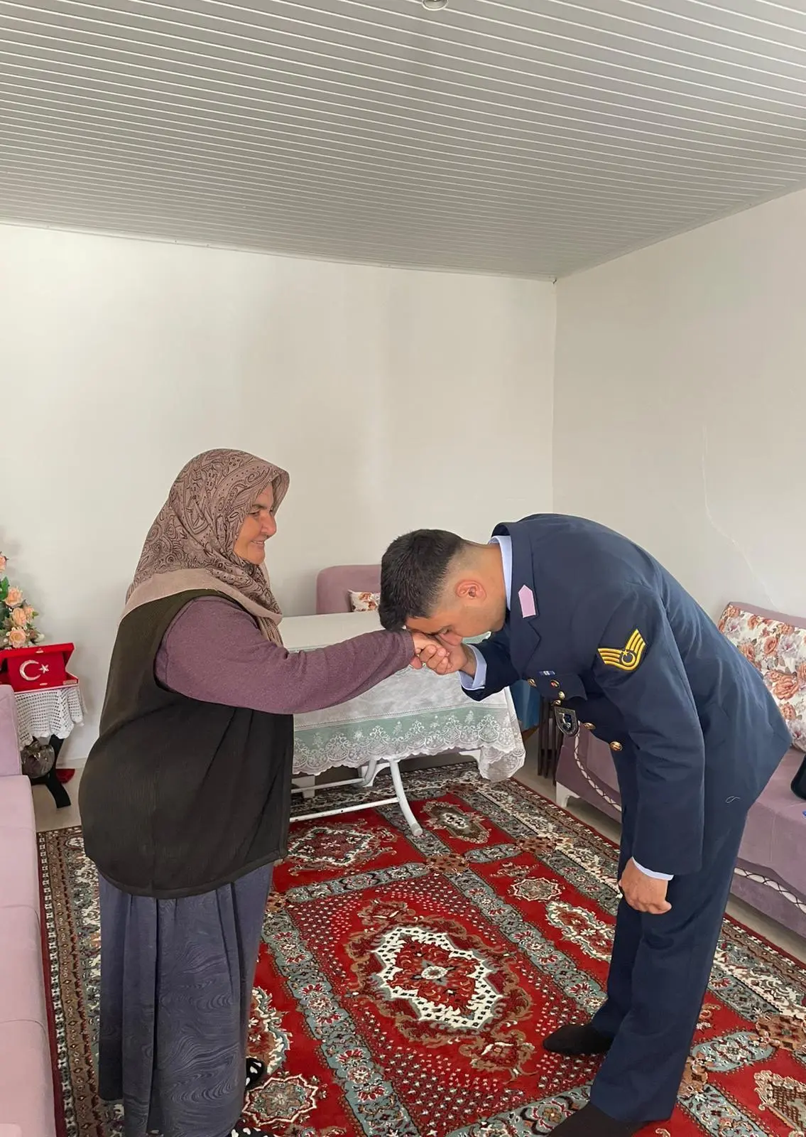 Kurban Bayramı'nda şehit ve gazilere ziyaret
