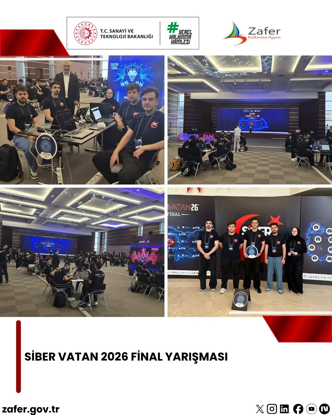 Siber Vatan 2026 Final Yarışması'nda Bölgemizi Başarıyla Temsil Ettik!