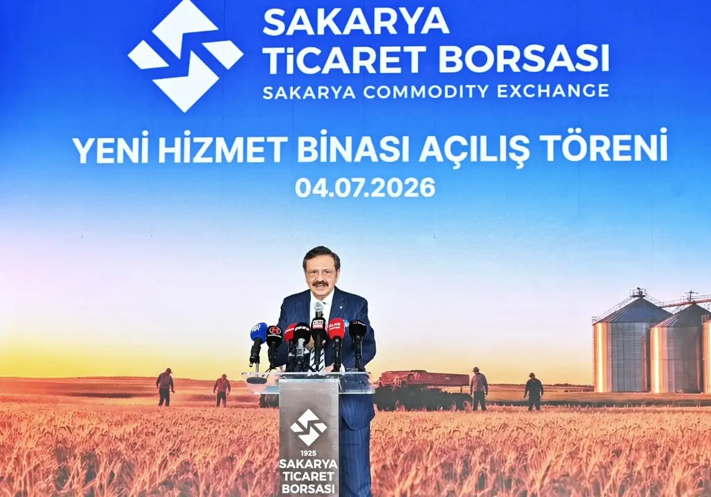 TOBB Başkanı Mustafa Rifat Hisarcıklıoğlu'nun Sakarya Ticaret Borsası Açılışına Katılımı