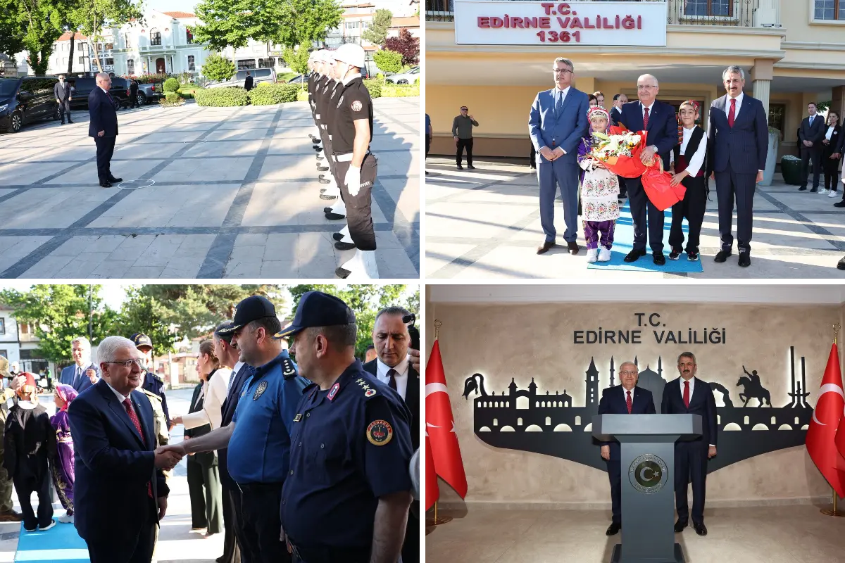 Yaşar Güler Edirne'de Valilik Ziyareti Gerçekleştirdi