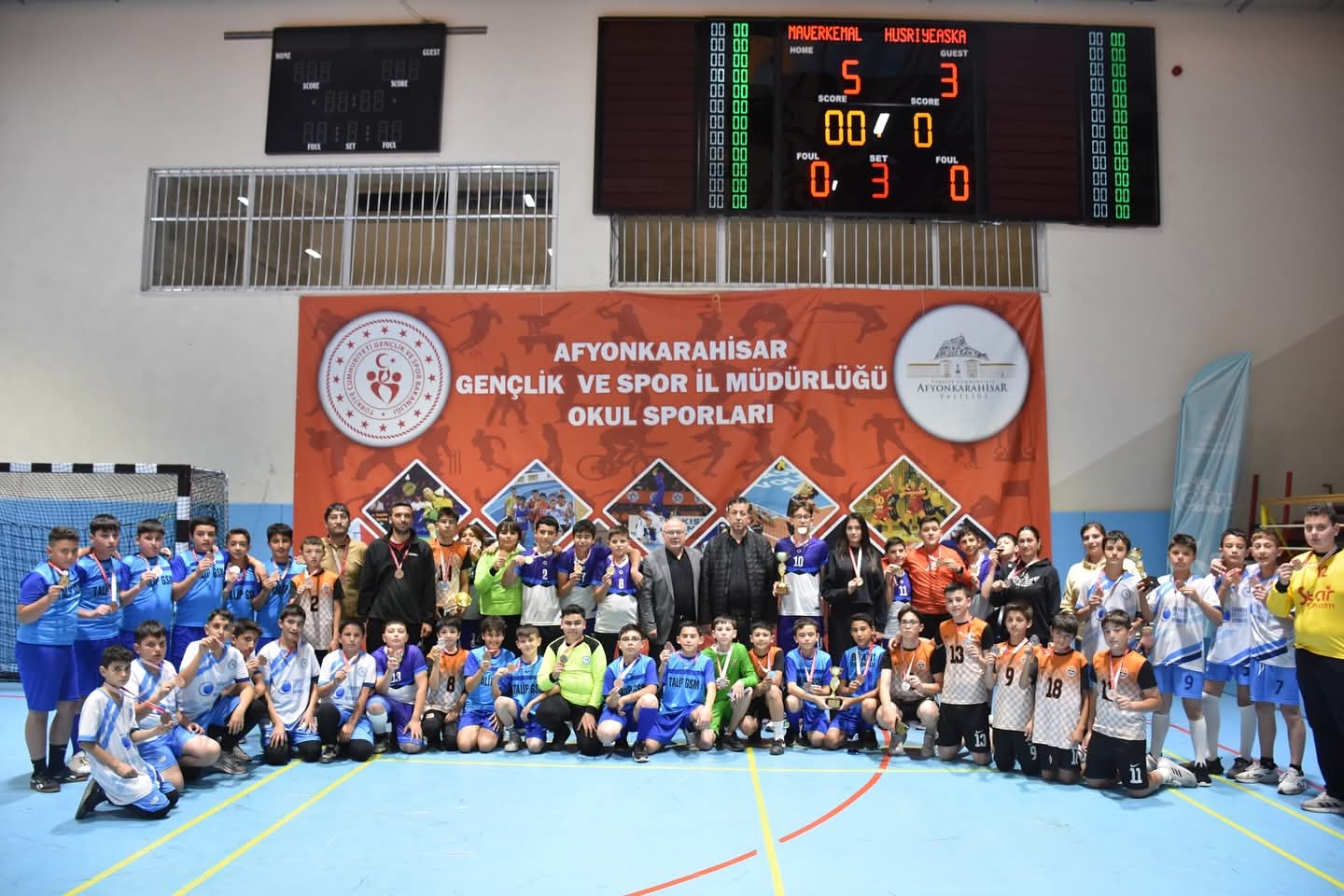 Yıldız Erkekler Hentbol Müsabakaları Sona Erdi