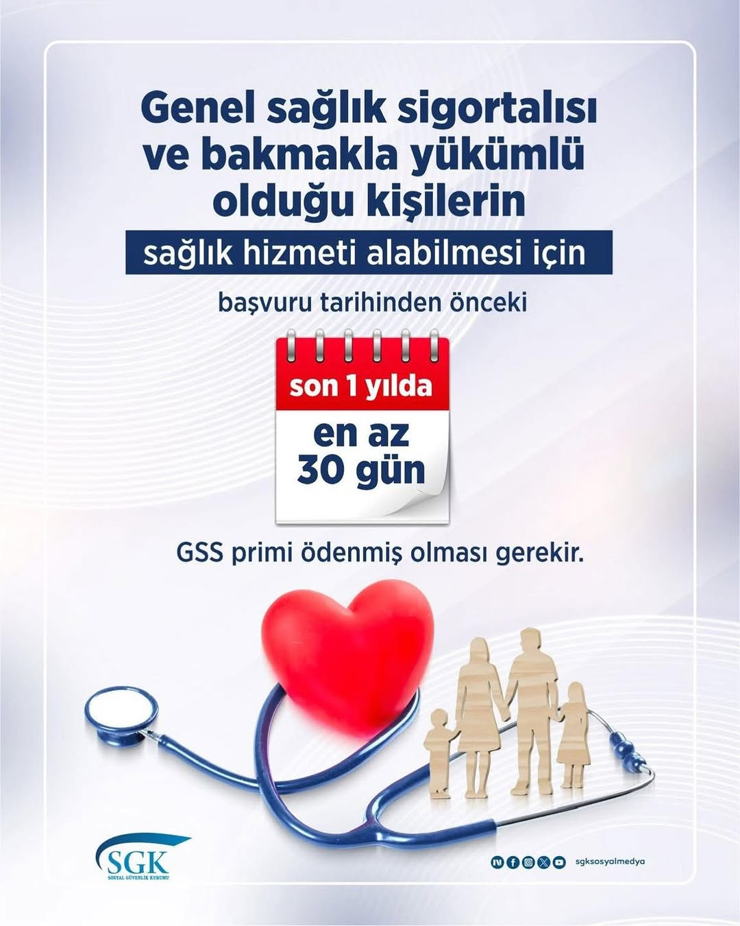 Genel Sağlık Sigortası (GSS) Kapsamında Sağlık Hizmetinden Yararlanma Şartları