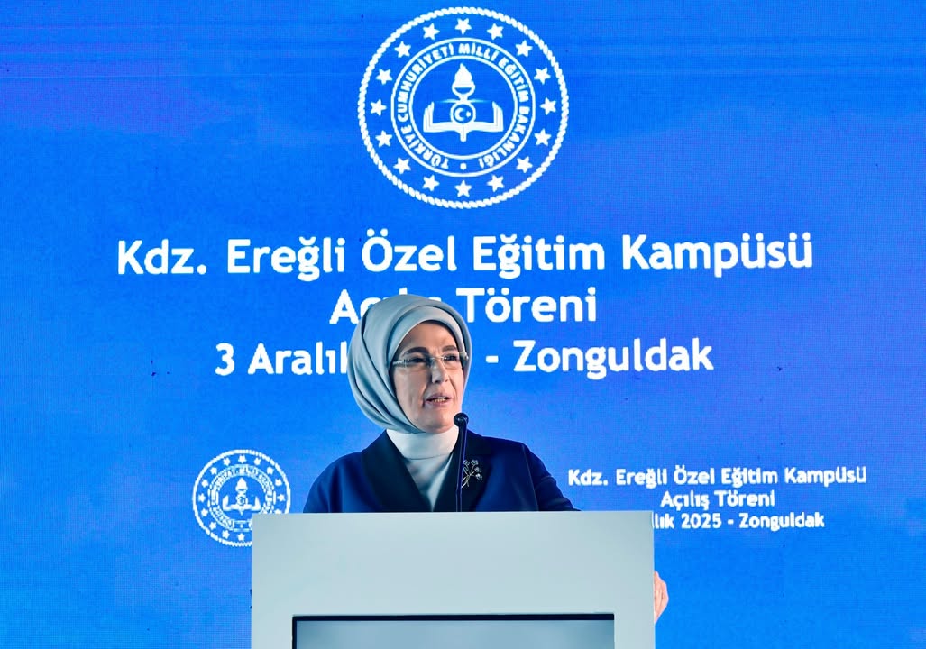 Emine Erdoğan, Zonguldak Karadeniz Ereğli Özel Eğitim Kampüsü Açılışında